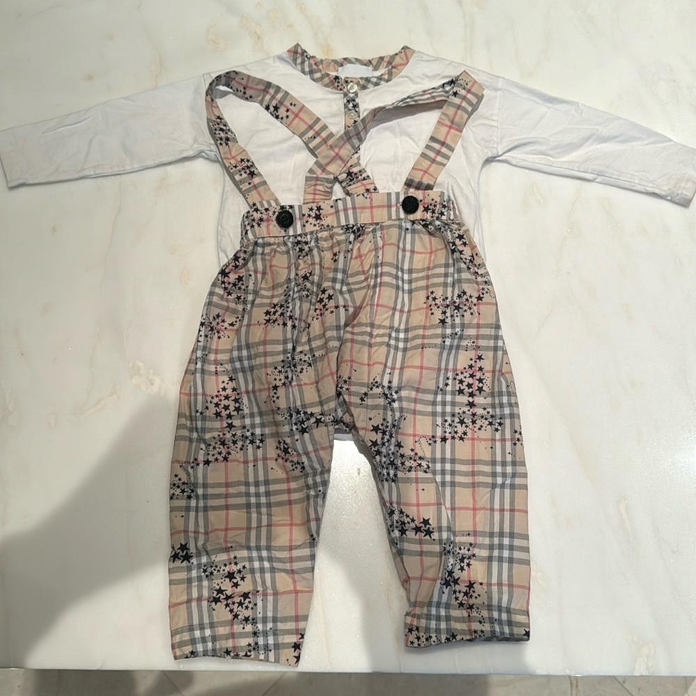 Burberry 18 month two piece set